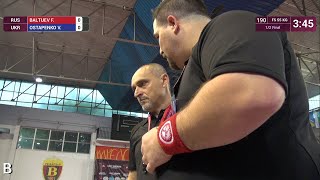 1/2 FS - 55 kg: F. BALTUEV (RUS) v. V. OSTAPENKO (UKR)