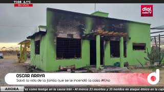 OSCAR ARAYA, vecino que salvó la vida de la familia en el incendió de Rama Caída #Km0