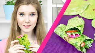 ЗЕЛЕНАЯ ШАУРМА? | Лепешки со шпинатом