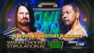 WWE: AJ Styles Vs Shinsuke Nakamura (Lucha de ensueño)