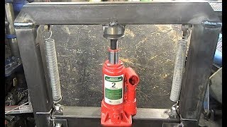 Лучшая Самоделка Для Гаража! Что можно сделать из Домкрата