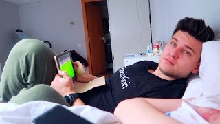 VLOG: ВАНЯ ЗАБОЛЕЛ! СМОТРИТ ФУТБОЛ С ТЕМПЕРАТУРОЙ! 04.03.18