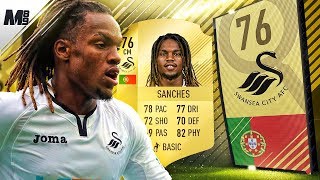 FIFA 18 RENATO SANCHES REVIEW | 76 RENATO SANCHES PLAYER REVIEW | FIFA 18 ULTIMATE TEAM