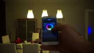 Rannatec RGB Led Ampul iOS ve Android Kumanda Kontrol