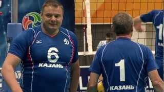 Матч ветеранов казанского и российского волейбола