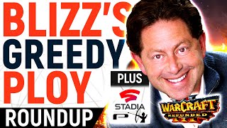Revealing Blizz's Reforged Plan to OWN Your Work | Stadia BLAMES Publishers & Game Preservation WIN!