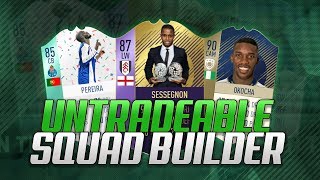 THE BEST UNTRADEABLE SQUAD BUILDER ON FIFA 18 OF ALL TIME - FIFA 18 SQUAD BUILDER
