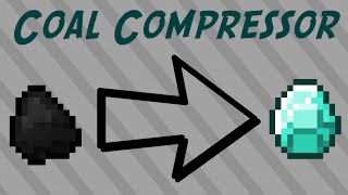 Minecraft Mod Showcase: Coal Compressor Mod
