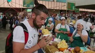 Щедрый базар Алматы. Орел и Решка. Шопинг