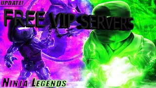 ROBLOX NINJA LEGENDS| GIVEAWAYS+FREE VIP SERVER