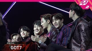 [2018MAMA x M2] 갓세븐(GOT7) Reaction to 모모랜드(MOMOLAND) & 마미손(MOMMY SON)'s Performance in HONG KONG