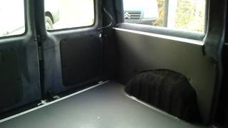 CITROEN Jumpy, обшивка салона своїми руками