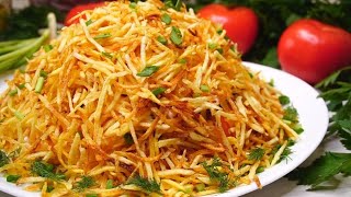 Салат Муравейник с картошкой фри...