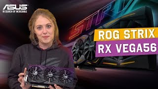 Placa de vídeo ROG STRIX VEGA56 8GB EDIÇÃO OVERCLOCK