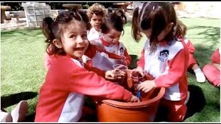 Sembramos semillas en Escuela Infantil Pecas