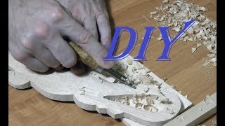 Как вырезать ЯЩЕРИЦУ / 1 часть / DIY Africa Lizard Pannus