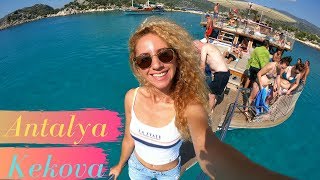 İşte Türkiye'nin En FANTASTİK Tekne Turu !! ANTALYA- KEKOVA