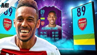 FIFA 19 POTM AUBAMEYANG REVIEW | 89 POTM AUBAMEYANG PLAYER REVIEW | FIFA 19 ULTIMATE TEAM