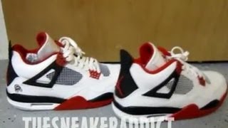 2012 Air Jordan Varisity 4 & Mars Blackmon IV Sneaker Comparison Video Plus New Era Stars & Strips