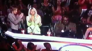 [HD] CURTIS FINCH JR. IS ELIMINATED!! AMERICAN IDOL 2013 -  LET'S SEE THE MOMENT march 14th 2013