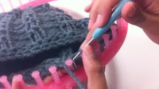 Circular Loom Knitting: How to Bind Off (DIY Tutorial)