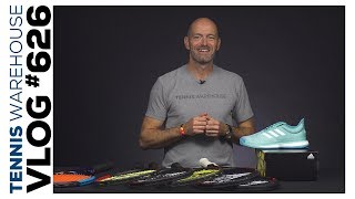 New Tennis Products: adidas Parley + new Dunlop Racquets -- VLOG #626