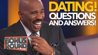 FUNNY DATING Answers On Family Feud! Steve Harvey Asks The Questions! Bonus Round