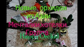 Получила свои орхидеи из Азии.июнь 2018г.Новые орхидеи в коллекцию.