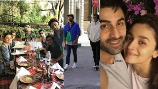 B-Town New couple Ranbir Kapoor and Alia Bhatt having fun in Bulgaria for Bhramastra shooting