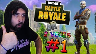? COMO QUEDAR 2 VECES PRIMERO EN FORTNITE ? Jugando Con Natalia