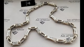 Серебряная цепочка Cartier (Картье) Вес 100 грамм.