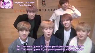 BOYFRIEND The Snow Queen 2 Promotional Behind Cut (sub Español/English) HD