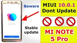 MIUI 10 Stable Update for Redmi Note 5 Pro  MIUI 10 0 1 0 Global Stable