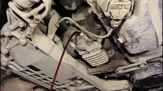 Замена масла в раздатке на Volkswagen Tiguan 2,0 Фольксваген Тигуан 2009 год