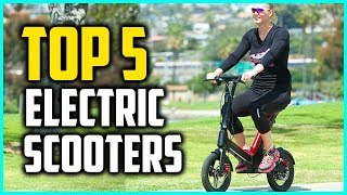 Top  5 Best Electric Scooters With Seat For Adults
