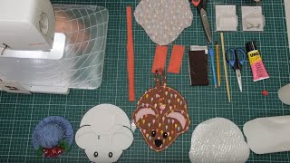 Мастер-класс: шьем прихватку мышку