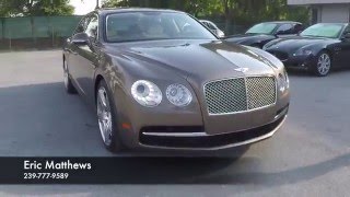 2015 Bentley Continental Flying Spur W12 Mulliner for sale with Eric Matthews at Naples Motorsports
