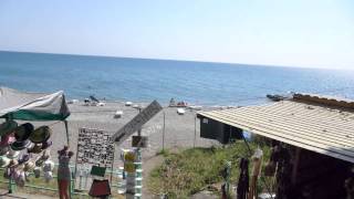 Пансионат Багрипш. Абхазия. выход на море. часть 3