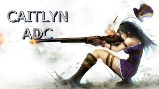 NO WONDER THIS IS GETTING NERFED!!!!!!!!!!! (Caitlyn ADC) [League of Legends]