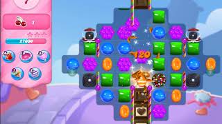 Candy Crush Saga Level 4551- 17 Moves NO BOOSTERS