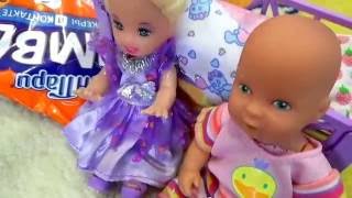 Мультик про кукол.Катя и Макс. Чупа-Чупс сюрприз. Даринелка ТВ/cartoon about dolls