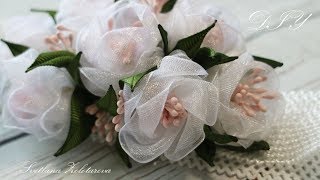 Милая повязка на голову для малышки с цветами из лент? Канзаши ? Svetlana Zolotareva