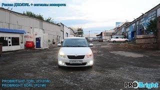 PROBRIGHT TDRL в Skoda Fabia