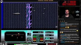 The Hunt for Red October прохождение 100% | Игра на (Dendy, Nes, Famicom, 8 bit) 1991 Стрим RUS