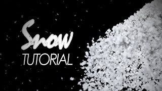 Snow in After Effects / Snow transition