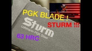 Kizlyar Supreme STURM PGK Steel / Bushcraft Outdoors Tactical Knife PART 1