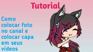Como colocar foto no perfil do YouTube e como colocar capa #VozRevelada