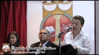 Seminario de Normas Internacionales de Auditoría NIA - Corporación Universitaria Republicana