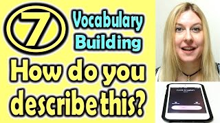 How do you describe this?(7) (Vocabulary Building) [ ForB English Lesson ]