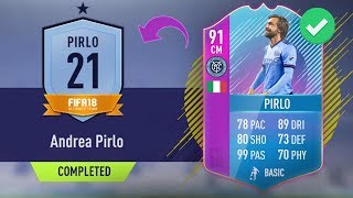 'END OF AN ERA' 91 PIRLO SBC CHEAPEST SOLUTION - #FIFA18 Ultimate Team 91 Andrea Pirlo SBC